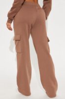 Wide-Leg Pants in Brown