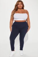 Leggings in Navy 90% polyester