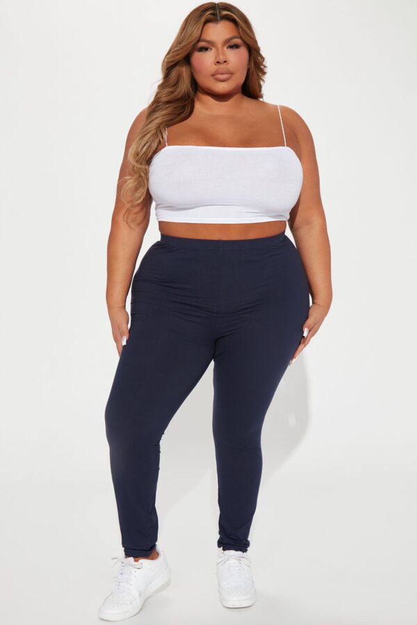 Leggings in Navy 90% polyester