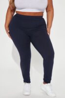 Leggings in Navy 90% polyester
