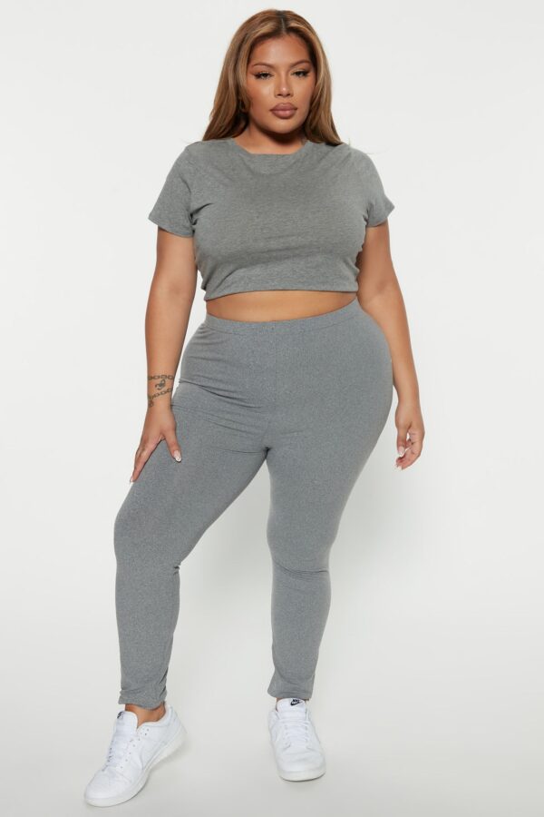 Heather Grey Leggings