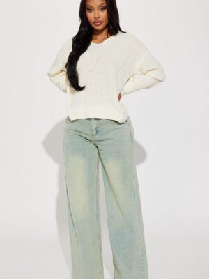 Ladies Kit Ivory Pullover