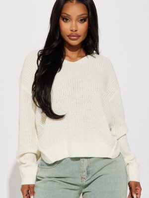Ladies Kit Ivory Pullover