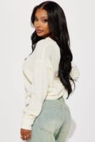 Ladies Kit Ivory Pullover