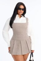 Ladies Kit Brown Skirt