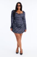 Mini Dress in Navy
