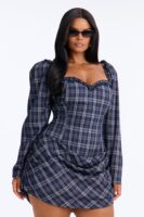 Mini Dress in Navy