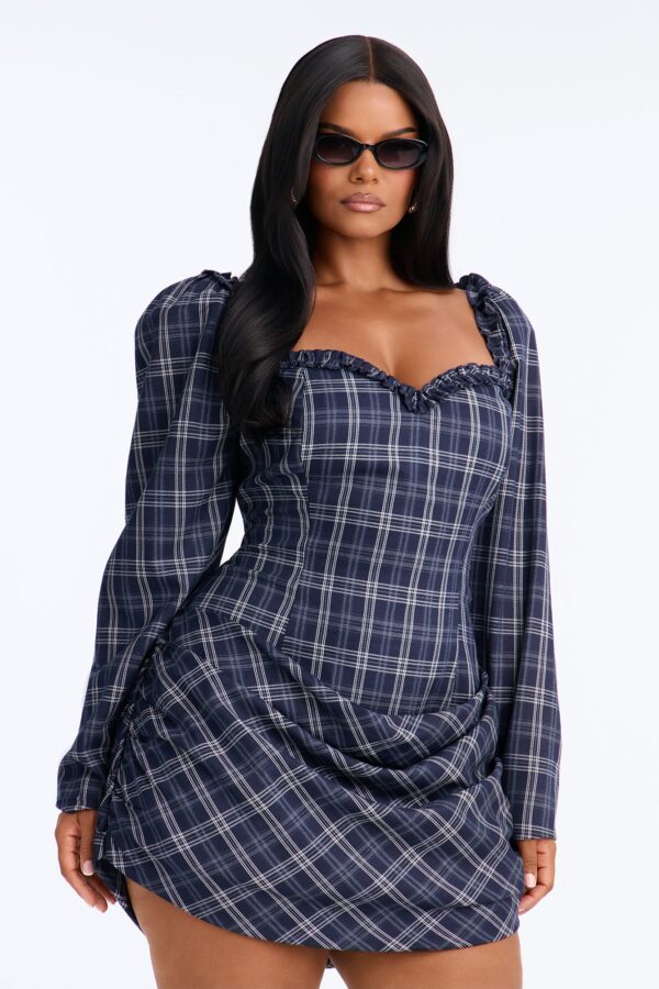 Mini Dress in Navy
