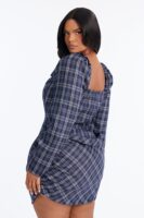 Mini Dress in Navy