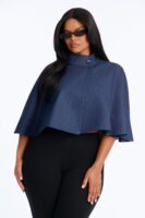 Cropped Top in Denim