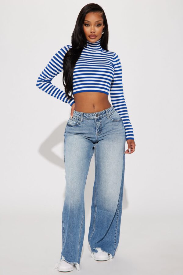 Navy Turtleneck Sweater
