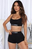 Cami in Black 95% cotton