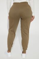 Pants with an oversized