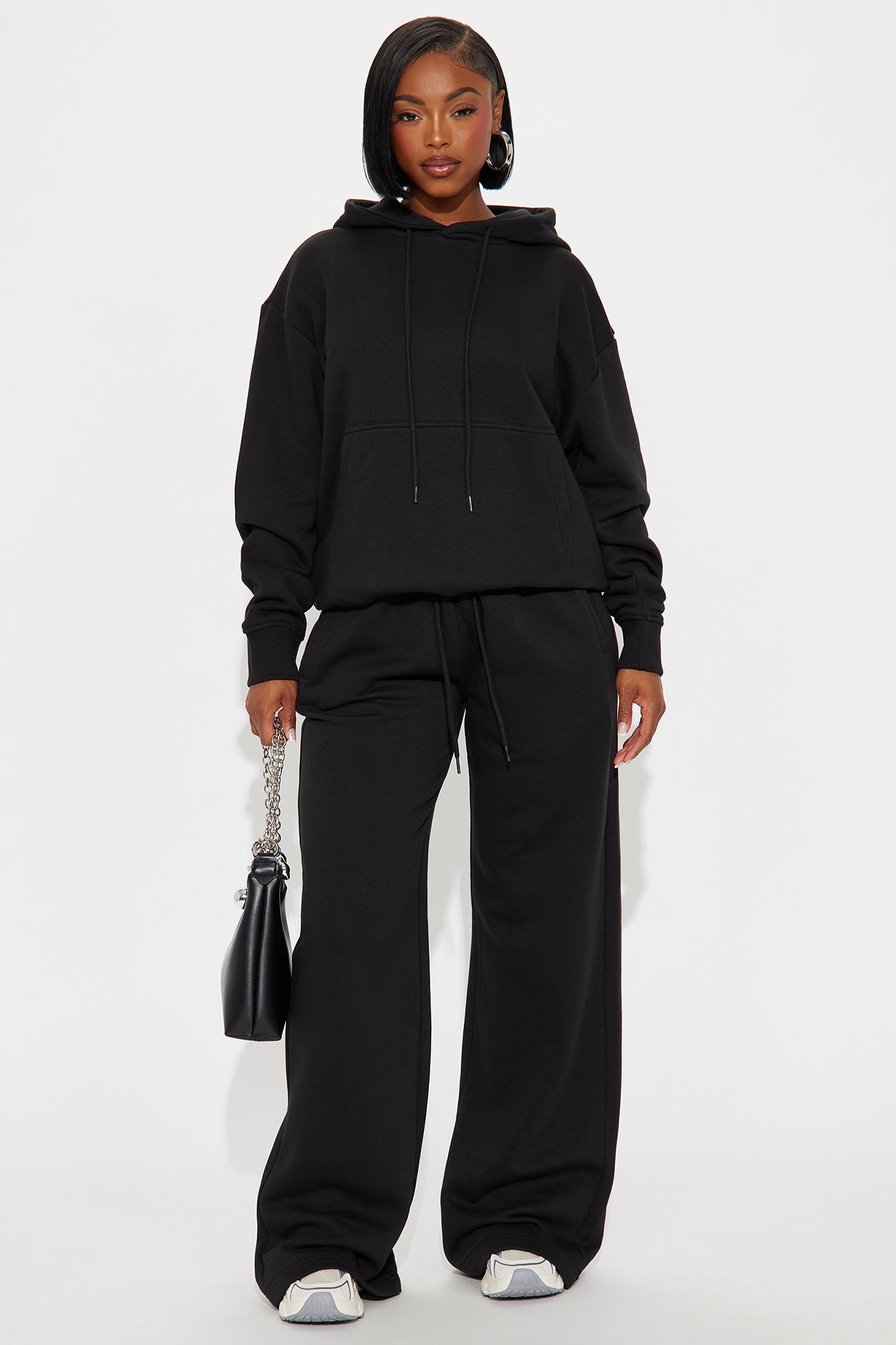 Hoodie with an oversized