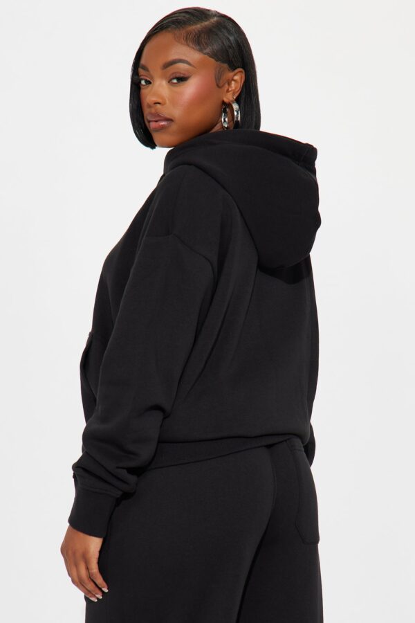 Hoodie with an oversized