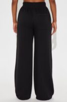 Stole My Ex Boyfriend's Wide Leg Sweatpants - Black