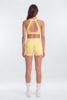 CloudForm™ 3″ Invisible Scrunch Biker Short - Buttermilk