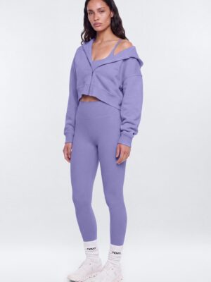 CloudForm™ 25″ Invisible Scrunch Legging - Midnight Orchid