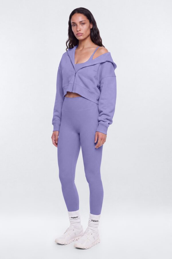 CloudForm™ 25″ Invisible Scrunch Legging - Midnight Orchid