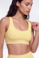 CloudForm™ Studio Open Back Sports Bra - Buttermilk