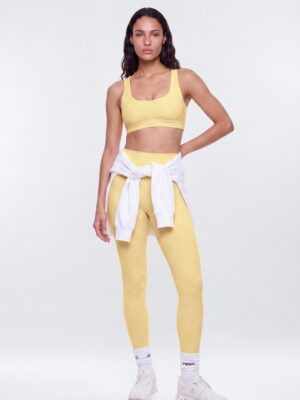 CloudForm™ Studio Open Back Sports Bra - Buttermilk