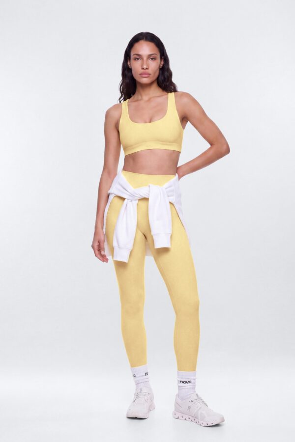 CloudForm™ Studio Open Back Sports Bra - Buttermilk