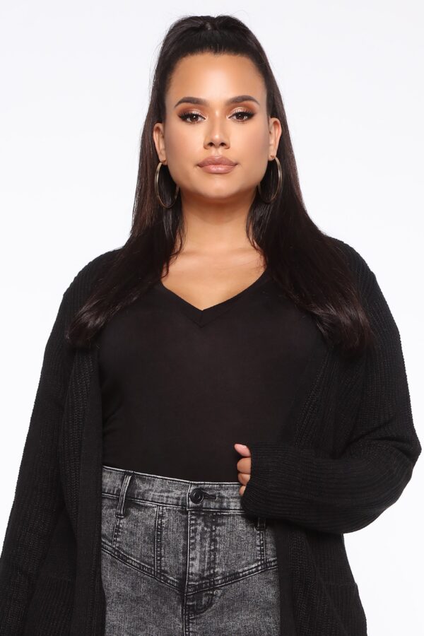 Ladies Kit Black Cardigan