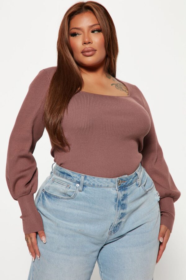 Pullover in Brown 78% rayon