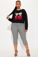 Sweater with a v-neck