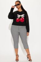 Sweater with a v-neck