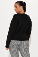 Sweater with a v-neck