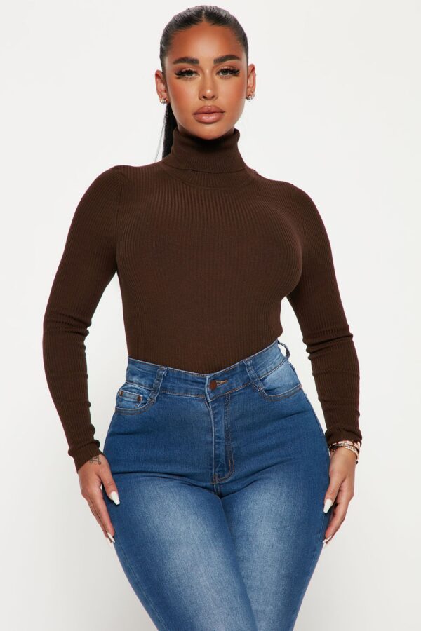 Pullover with a turtleneck