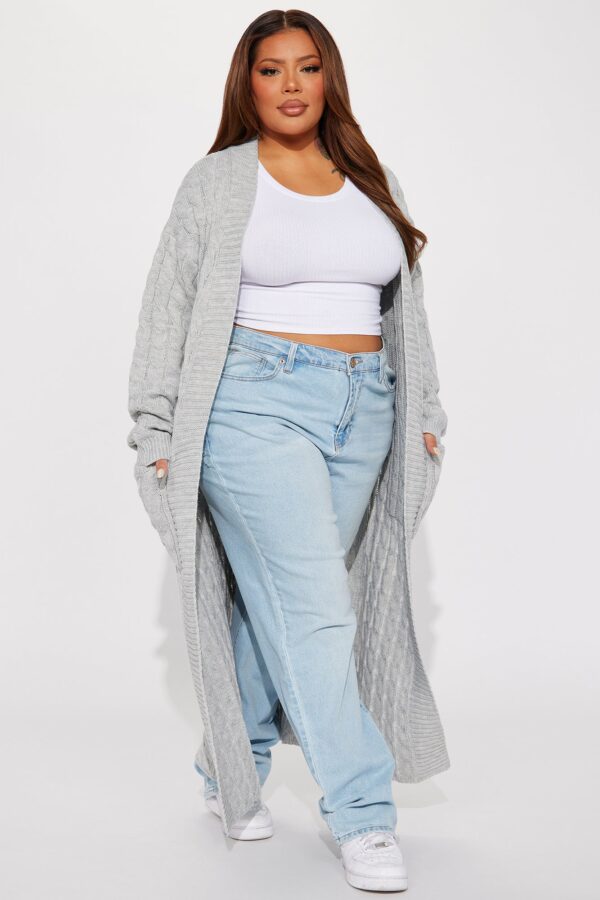 Gray Cardigan