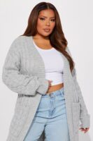 Gray Cardigan