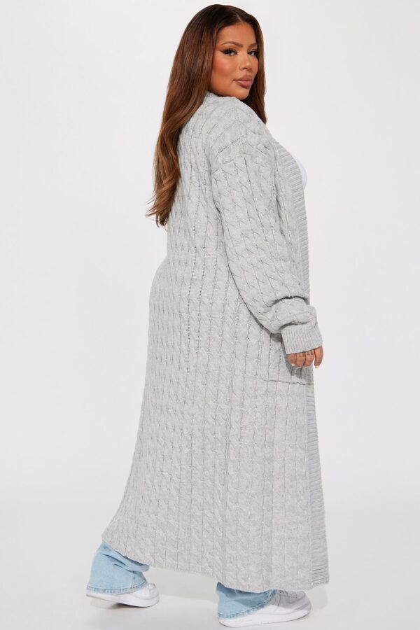 Gray Cardigan