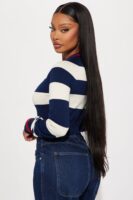 Navy Graphic Sweater