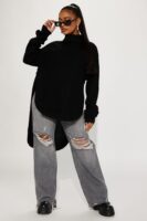 Ladies Kit Black Pullover