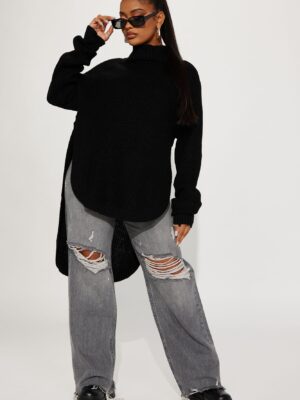 Ladies Kit Black Pullover