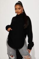 Ladies Kit Black Pullover