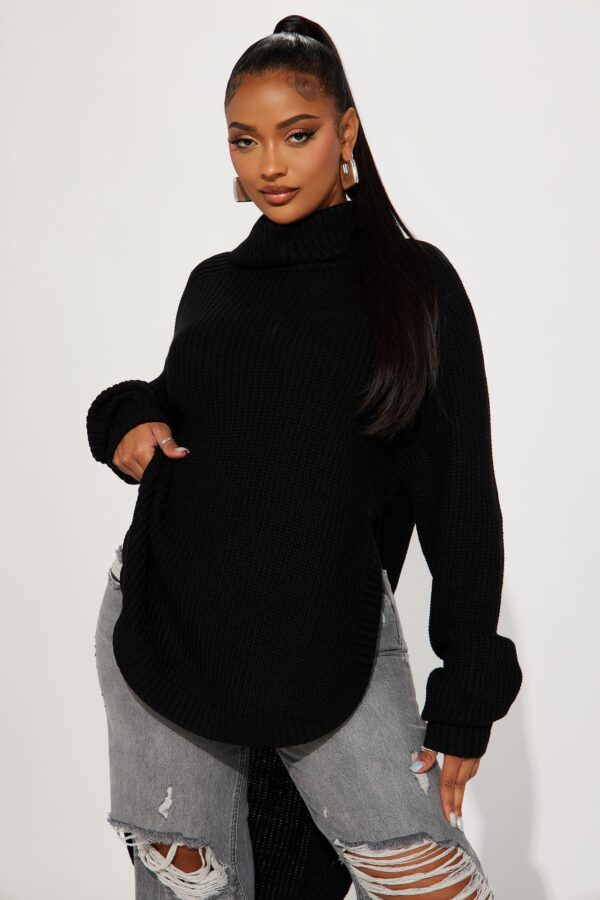 Ladies Kit Black Pullover