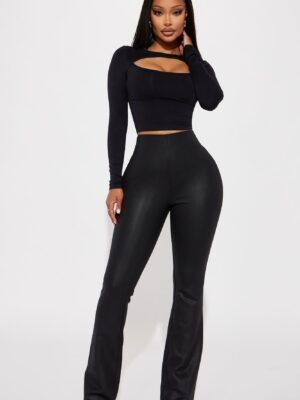 Pants in Black 60% rayon