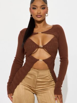Sweater in Chocolate