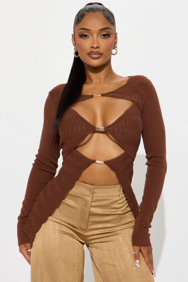 Sweater in Chocolate