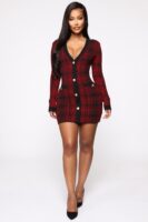 Ladies Kit Black and Red Dress