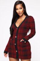 Ladies Kit Black and Red Dress