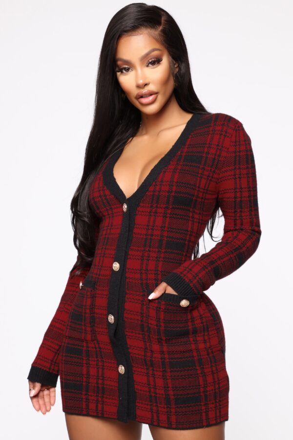 Ladies Kit Black and Red Dress