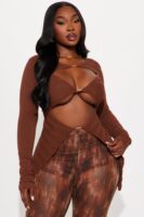 Sweater in Chocolate
