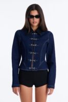 Denim Contrast Jacket