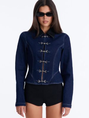 Denim Contrast Jacket