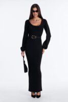 Black Dress with maxi